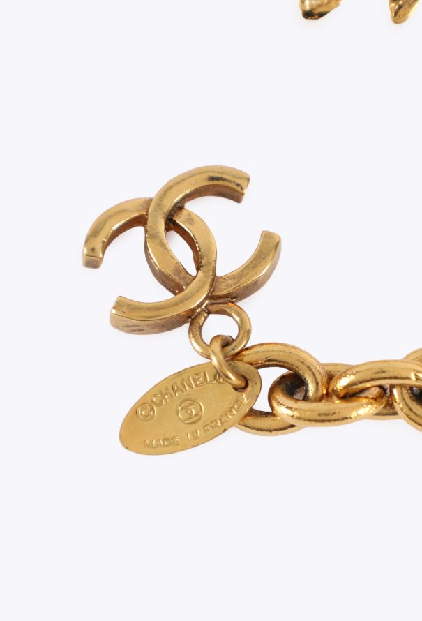 Chanel Vintage Lion Sun Link Bracelet, 1980s - 5