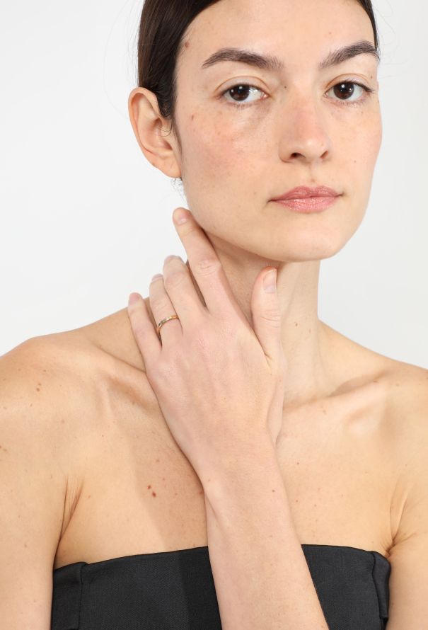 Chopard 18k Yellow Gold Ice Cube Ring - 4 Chopard 18k Yellow Gold Ice Cube Ring - 4