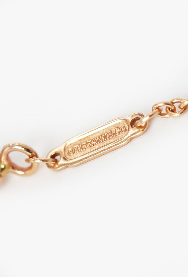 Tiffany & Co 18k Rose Gold Ball Pendant Necklace - 6 Tiffany & Co 18k Rose Gold Ball Pendant Necklace - 6