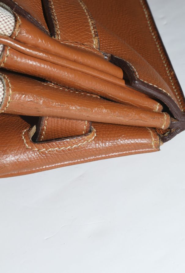 Hermès Leather & Toile H Haut à Courroies 55 - 14