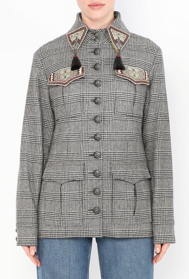 Etro Pre-Fall 2015 Embroidered Jacket - 1
