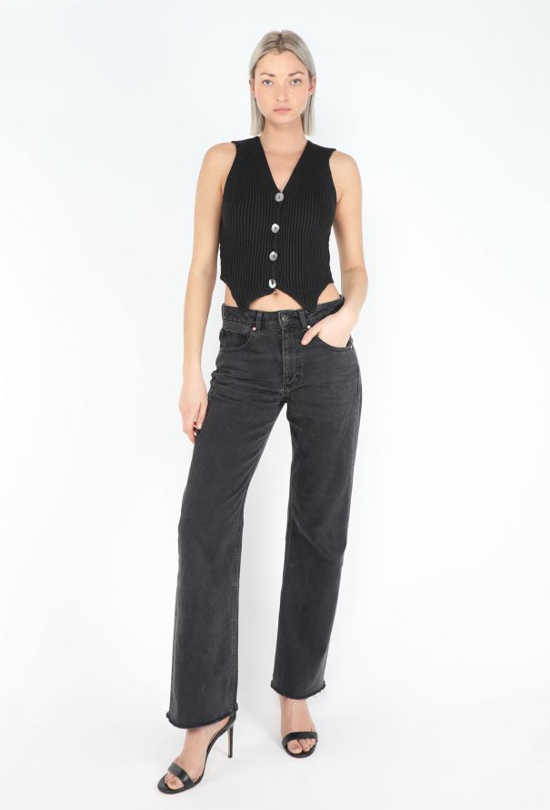 Maison Margiela '90s Ribbed Knit Vest - 3