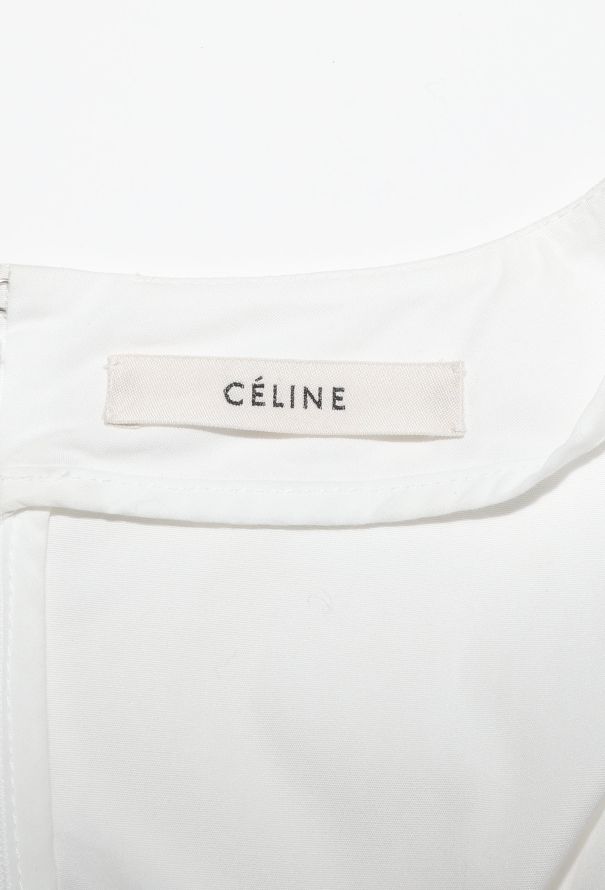 Céline 2017 Ruched Poplin Blouse - 5
