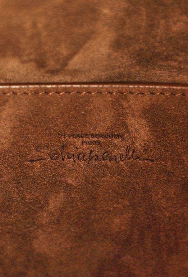 Schiaparelli Large Suede Soufflé Bag, S/S 2025 - 13