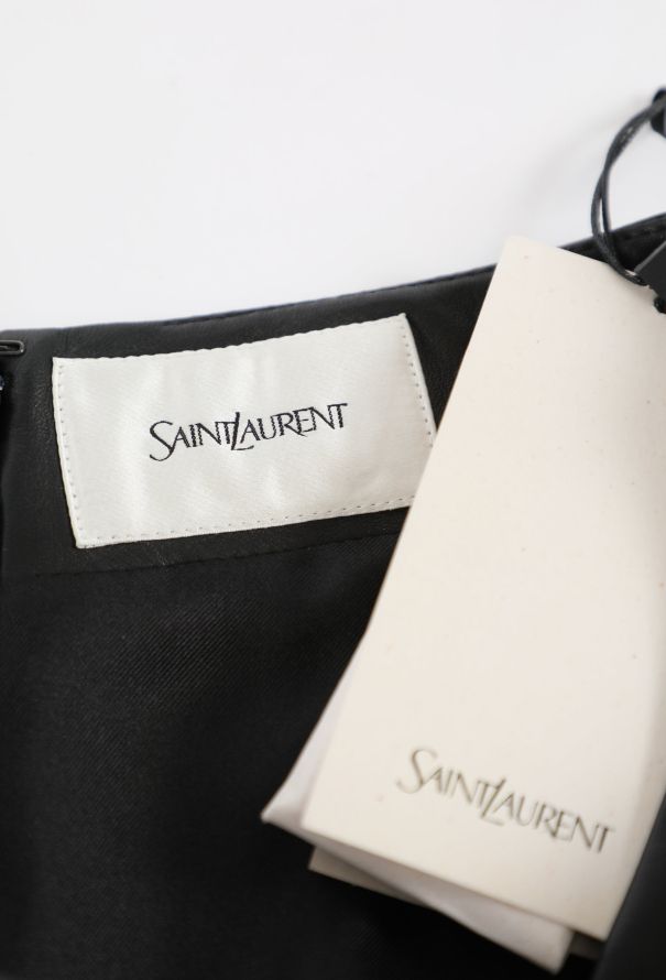 Saint Laurent 2024 Lambskin Pencil Skirt - 5