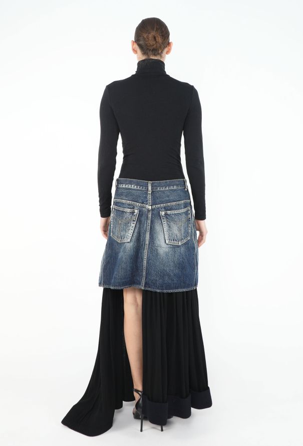 Yohji Yamamoto F/W 2002 Deconstructed Denim Skirt - 5
