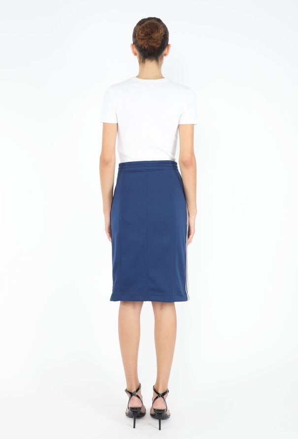 Céline 2022 Bicolor Track Skirt - 4