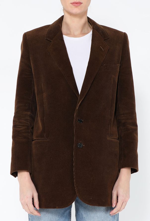 Céline F/W 2019 Tailored Corduroy Blazer - 1