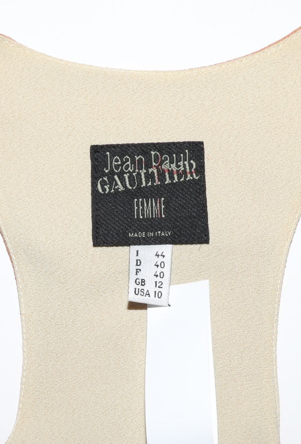 Jean Paul Gaultier S/S 1999 Draped Cowl Neck Gown - 6