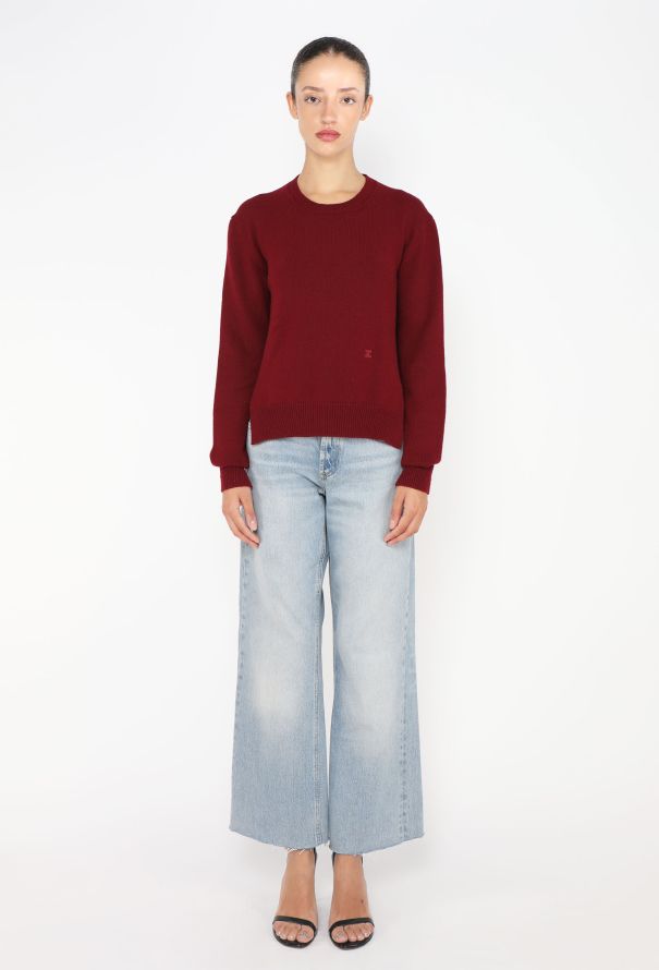 Céline Cashmere Knit Sweater - 2