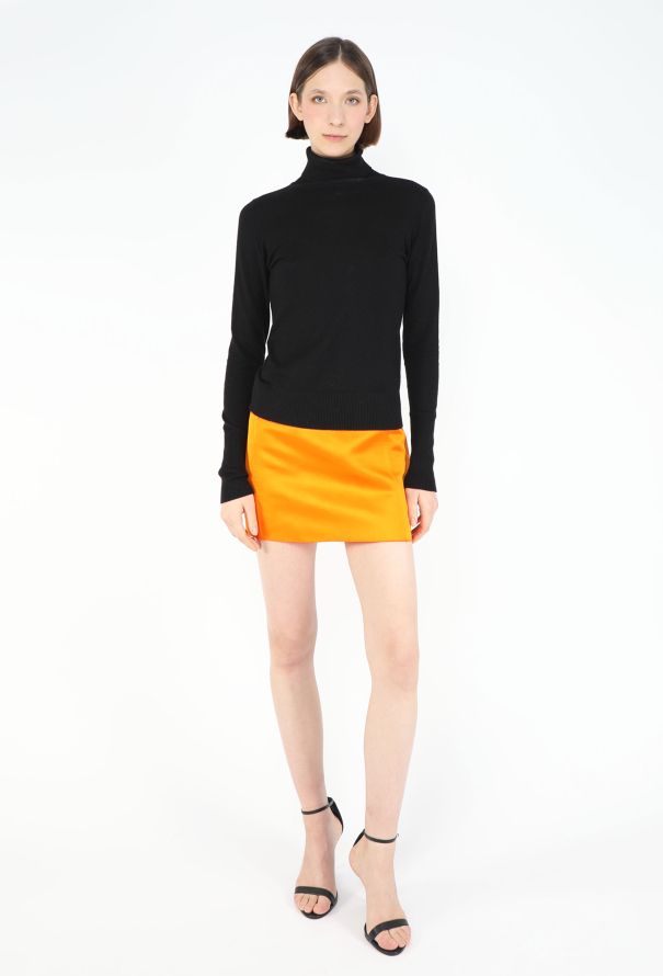 Prada S/S 2022 Silk Pleated Asymmetrical Skirt - 8