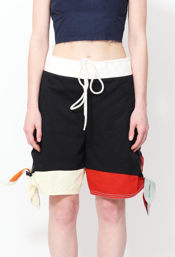 Chloé S/S 2017 Colorblock Board Shorts - 1