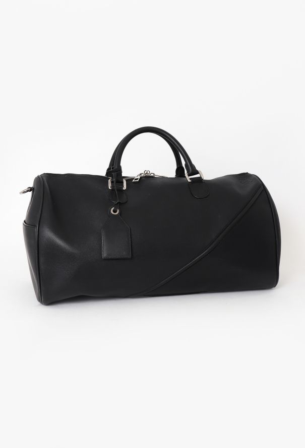 Loewe Duffle 51 Black Travel Bag - 3