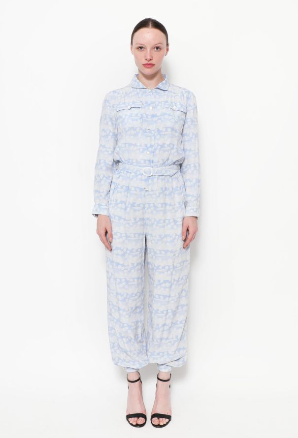 80s Polka Dot Belted Jumpsuit Authentic Vintage ReSEE