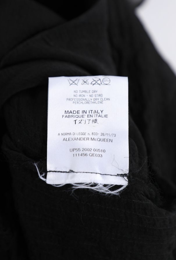 Alexander McQueen ICONIC S/S 2003 'Irere' Chiffon Oyster Dress - 9