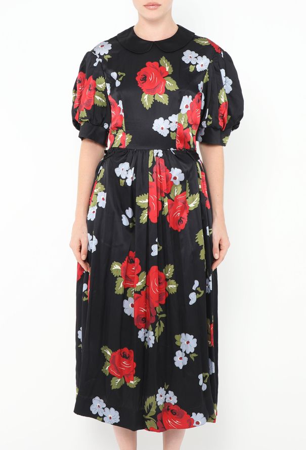 Simone Rocha F/W 2018 Silk Claudine Dress - 3