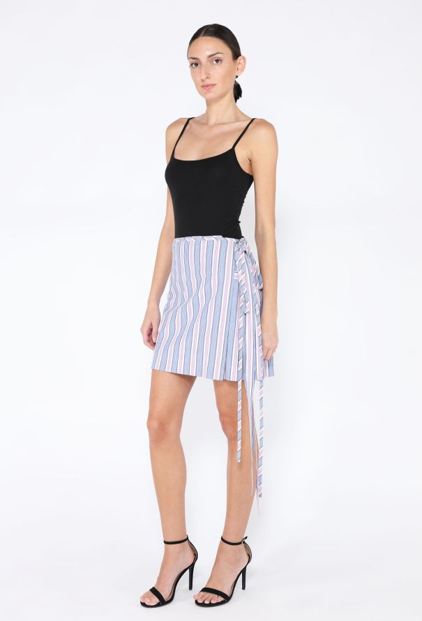 Vivienne Westwood Anglomania Striped Wrap Skirt - 1