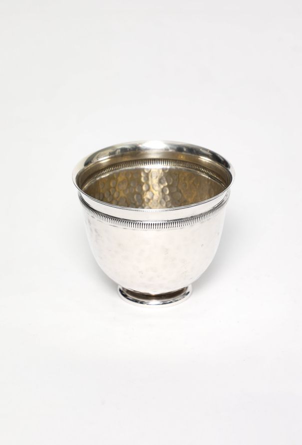 Dior 1960s Hammered Silver Cup - 2 Dior 1960s Hammered Silver Cup - 2