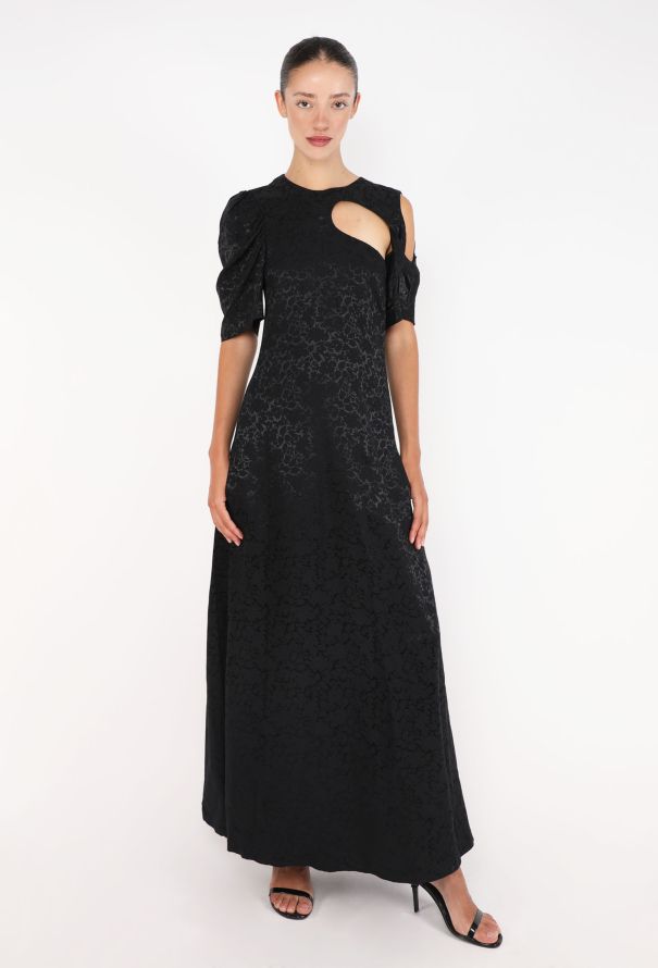 Céline Jacquard Cut-out Gown, Resort 2017 - 1