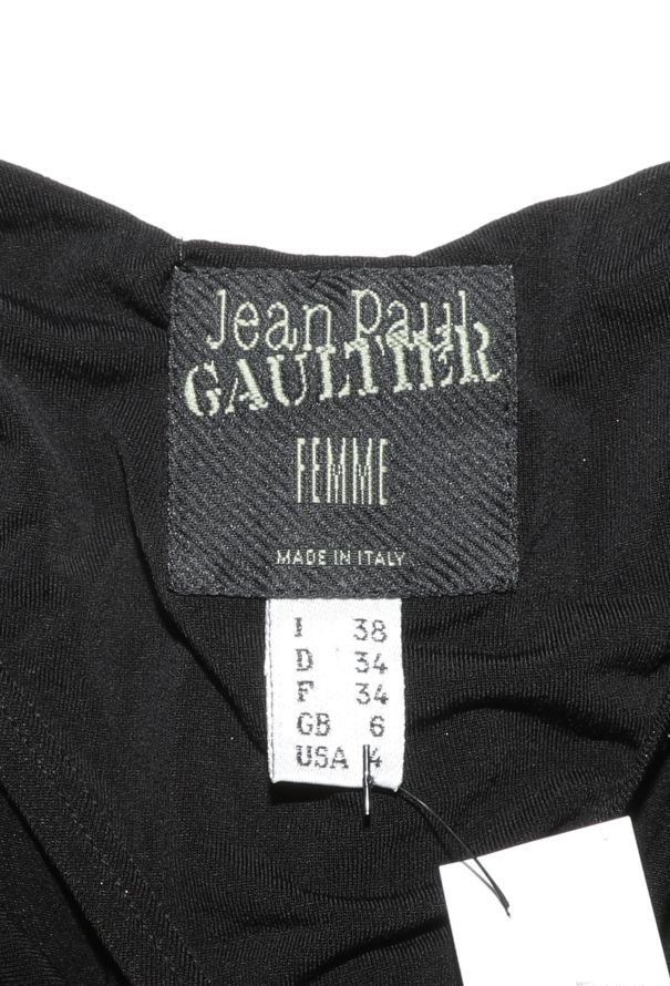 Jean Paul Gaultier RARE S/S 2000 Leather Choker Dress - 6