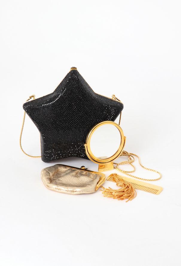 Judith Leiber Black Star Minaudière - 12 Judith Leiber Black Star Minaudière - 12