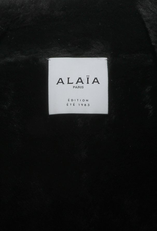 Alaïa Re-Edition 1983 Merino Shawl Jacket - 6
