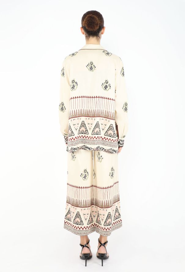 Dior Dioriviera Printed Silk Pajama Set - 5