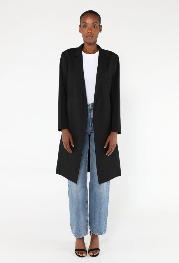 Céline S/S 2017 Tailored Crêpe Coat - 1