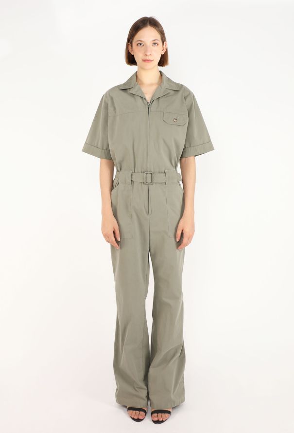 Dior Monsieur Utility Belted Jumpsuit, 1970s - 2