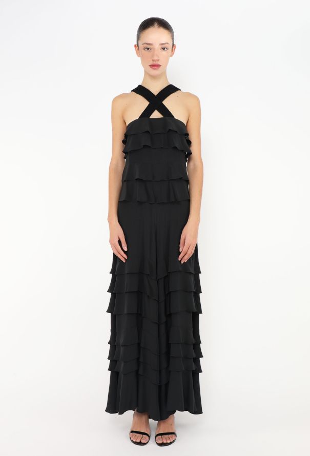 Sonia Rykiel S/S 2015 Silk Ruffled Jumpsuit - 3