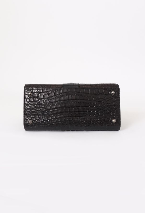 Delvaux F/W 2017 Alligator Échec & Mat  Brillant MM Bag - 12