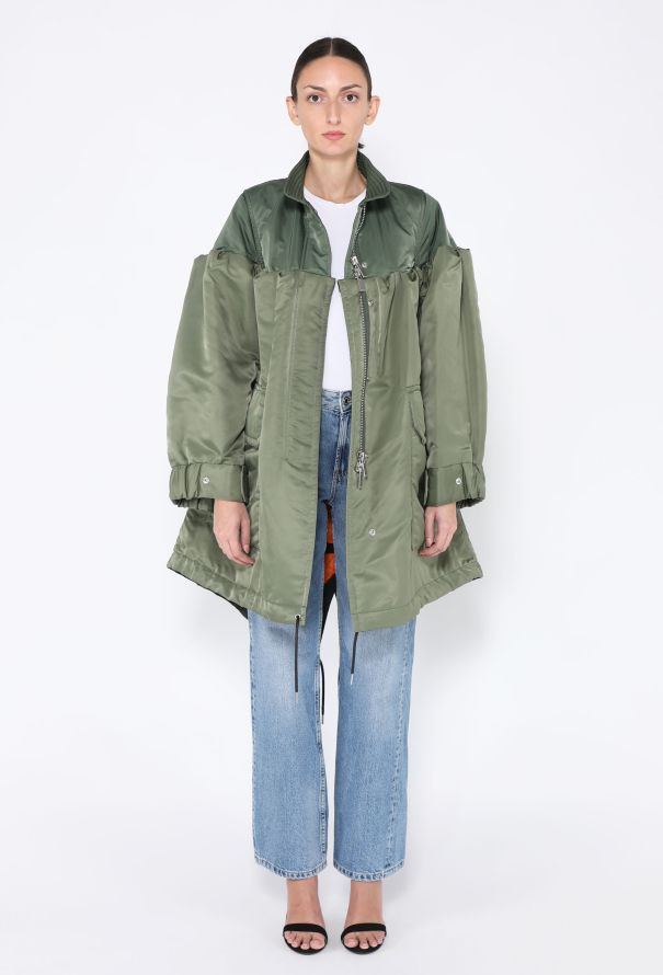 Sacai 2022 Padded Shell-Twill Bomber Jacket - 5
