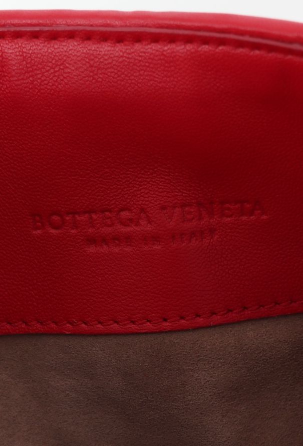 Bottega Veneta Olimpia Red signature Intrecciato leather Shoulder Bag - 12