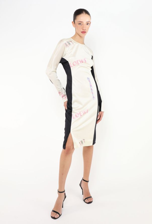 Loewe S/S 2016 'Madrid Art' Bodycon Dress - 4