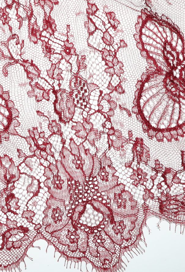 Chloé Rare S/S 1997 Chantilly Lace Halter Dress - 6