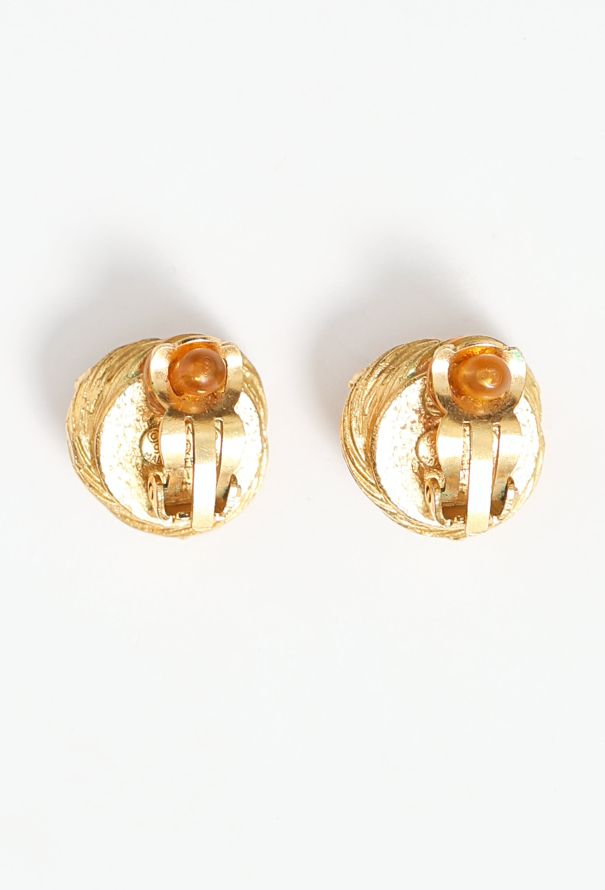 Chanel 1996 Pearl Tourbillon Clip Earrings - 3