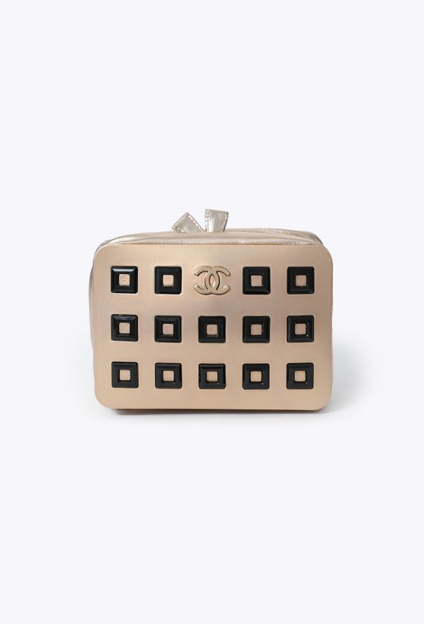 Chanel 2006 Metallic Minaudière Clutch - 1