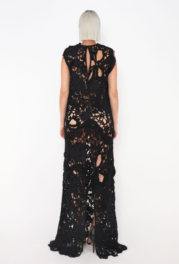 Jil Sander F/W 2024 Cornelly Crochet Gown - 5