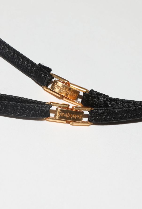 Saint Laurent S/S 2024 Silk Open-Back Bodysuit - 7