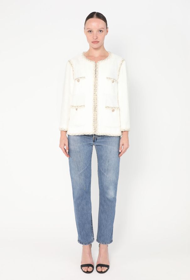Chanel Resort 2012 Braided Terrycloth Jacket - 5 Chanel Resort 2012 Braided Terrycloth Jacket - 5