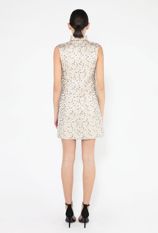 Valentino Floral Brocade Mini Dress, 2025 - 4