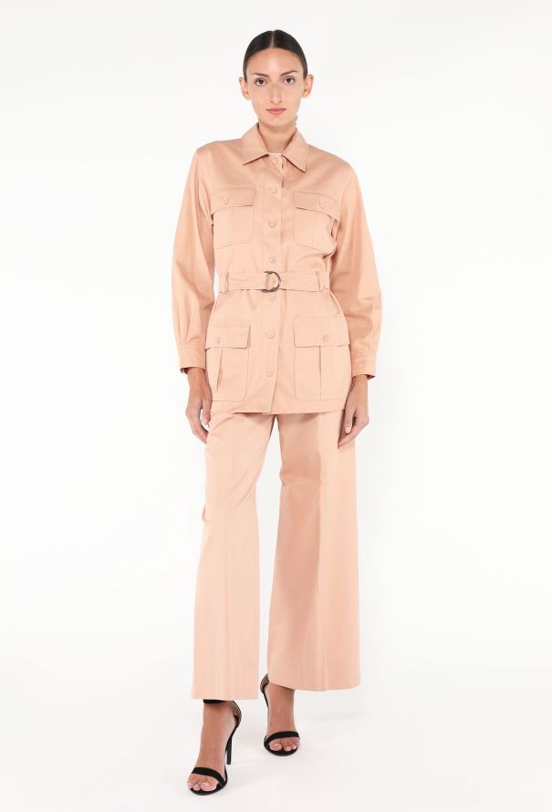 Saint Laurent COLLECTOR 1970 Belted Safari Ensemble - 1
