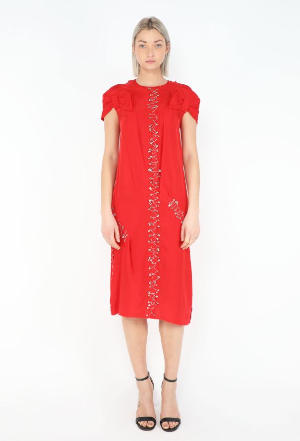 Junya Watanabe Early 2000s Safety Pin Dress - 1