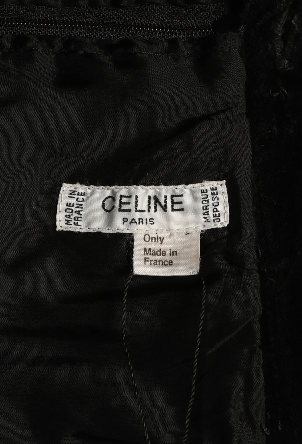 Céline ‘70s Velvet Horsebit Skirt - 5