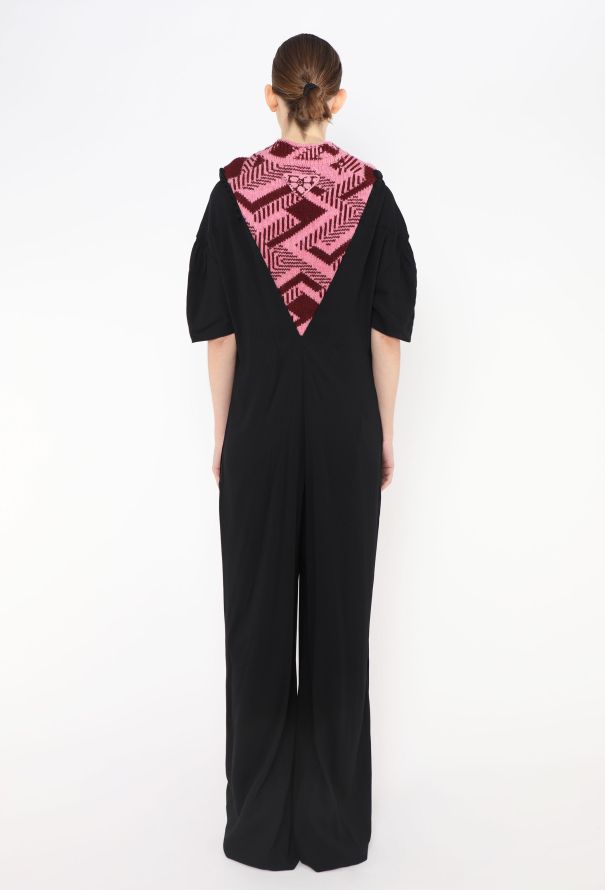 Prada F/W 2021 Knit Trim Jumpsuit - 3