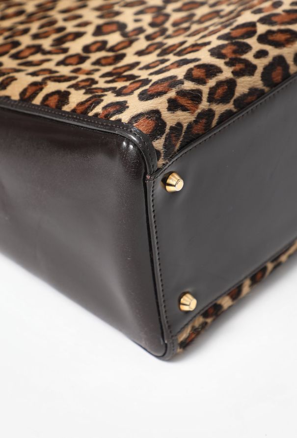 Dior '90s Leopard Large Lady Dior Bag - 10