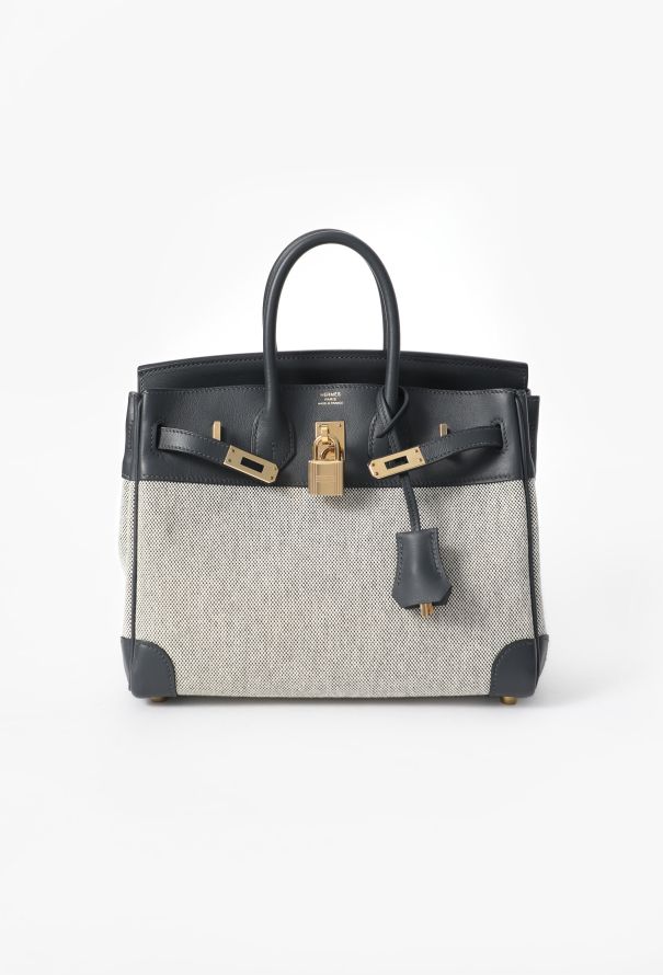 Hermès Beautiful 2024 Toile H & Swift Birkin 25 - 4