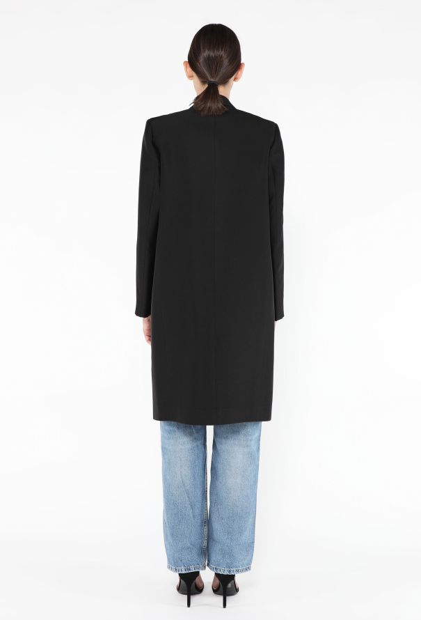 Céline Wool Open Front Coat - 4