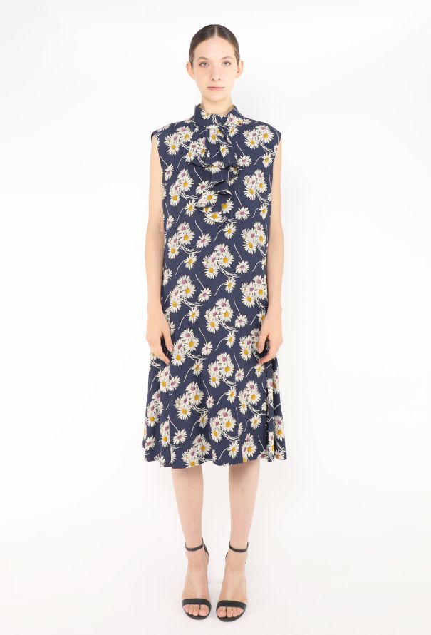 Prada 2017 Daisy Printed Dress - 1