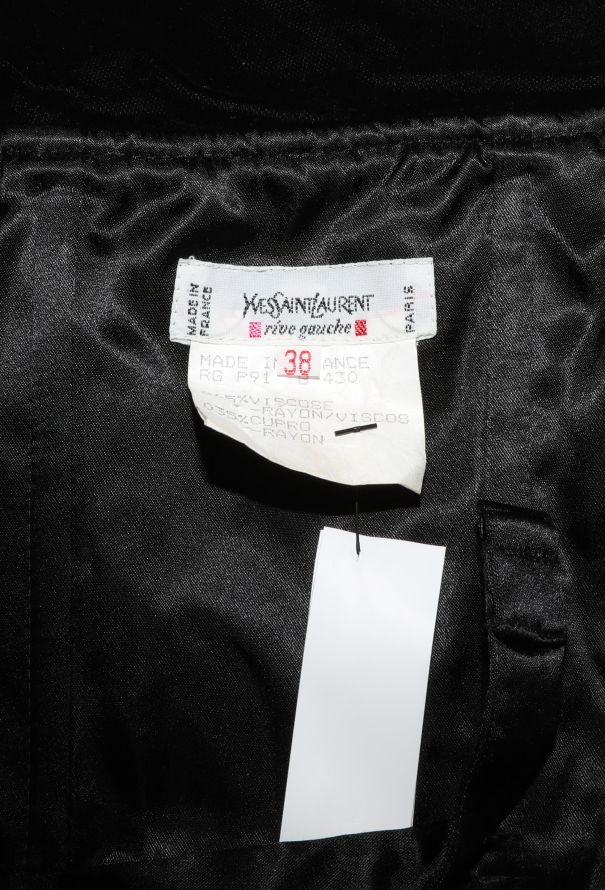 Saint Laurent 1991 Velvet Bustier Top - 5 Saint Laurent 1991 Velvet Bustier Top - 5